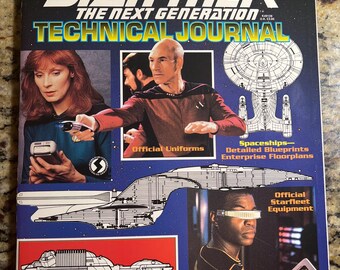 The Next Generation Technical Guide Journal - Starlog apresenta a revista oficial