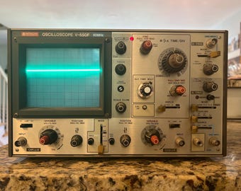 HITACHI Denshi Ltd. - Oscilloscope - V-650F / V650- 60mhz - Etsy