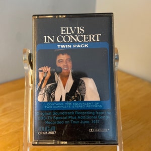 Elvis In Concert Twin Pack Cassette
