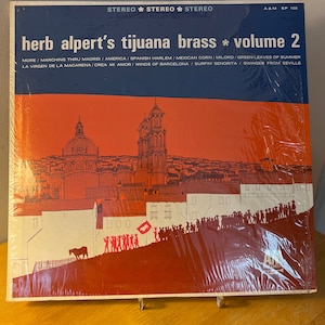 Herb Alpert&#39;s Tijuana Brass Band 2 Vinyl LP - 1963 Original Pressung