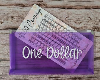 Dollar Savings Challenge: Reusable Budget Tracker