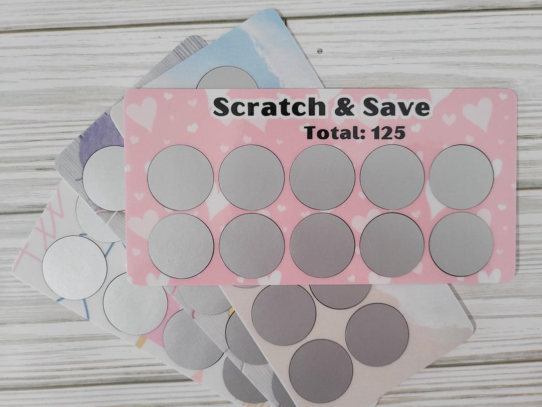 Scratch and Save Savings Challenge | Savings Challenge | Scratch and ...