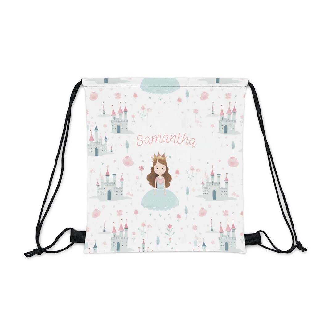 Personalised Drawstring Bag Kids School Bag Personalised Gym Etsy