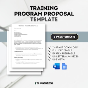 Trainingsprogramm-Vorschlag Vorlage New-Hire-Schulung Mitarbeiterentwicklungsvorschlag Personalschulungsvorschlag Mitarbeiter-Onboarding