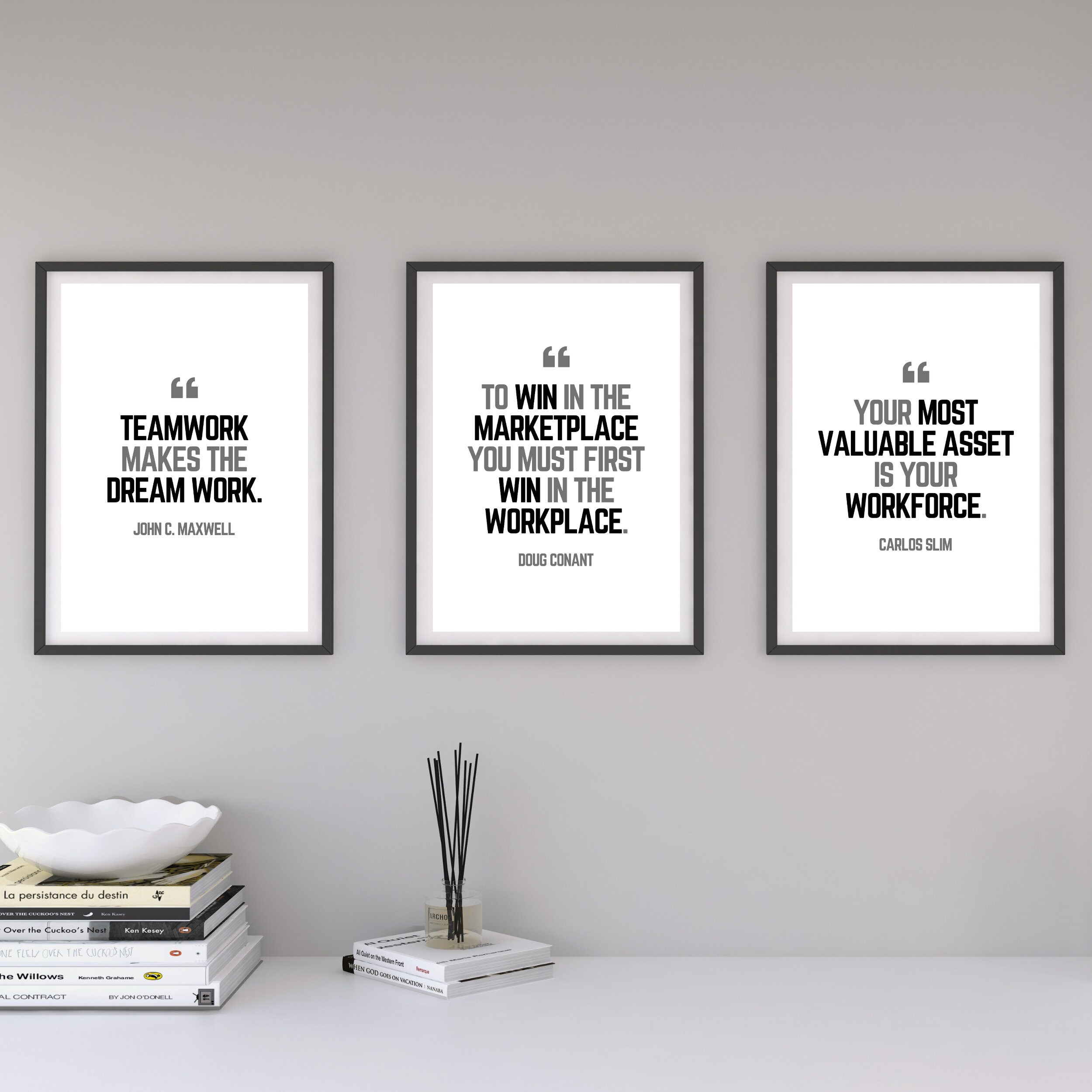 Printable Office Wall Art Printable Workplace Art Office Decor ...