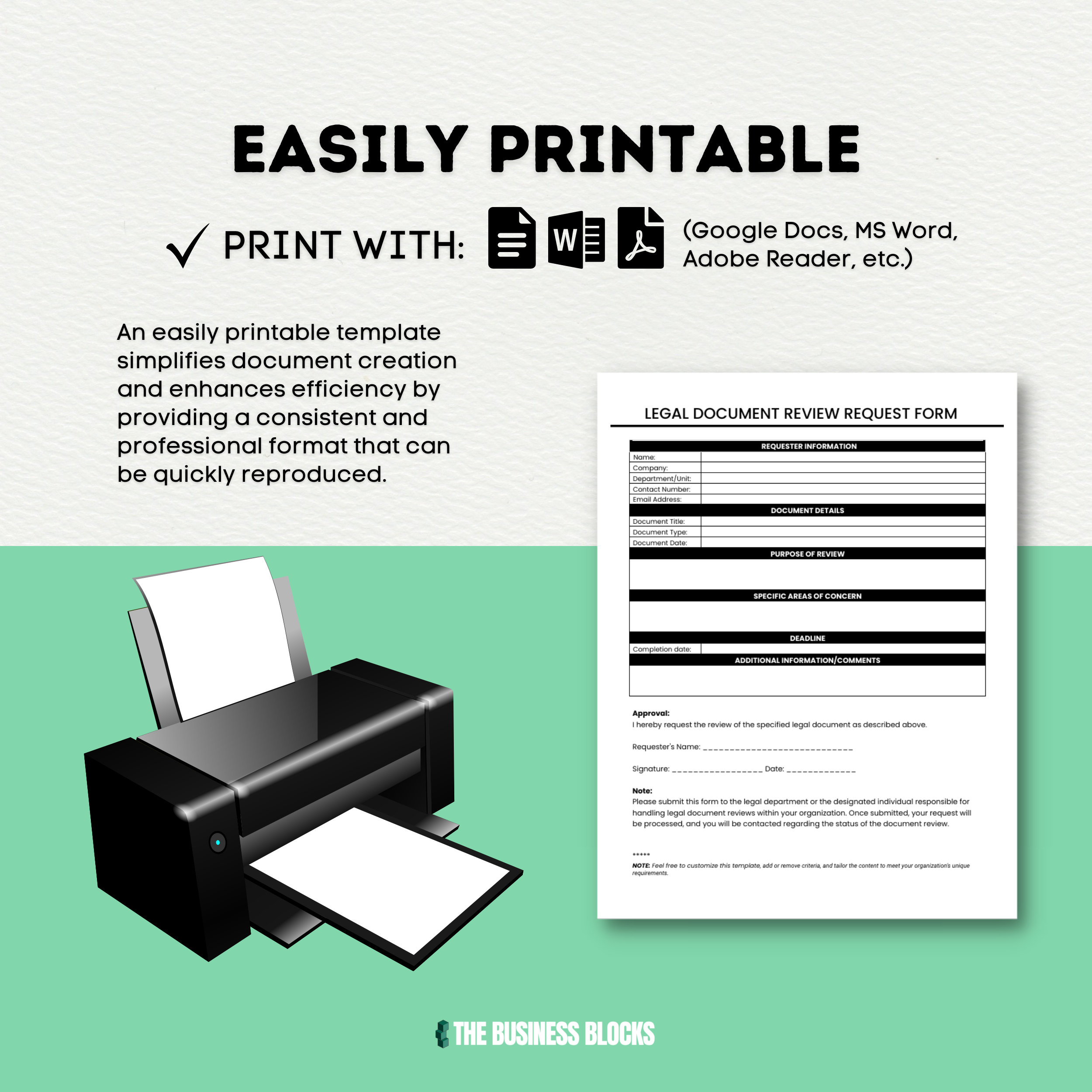 Document Review Form Example Legal Document Review Request Form Template (google Docs, MS Word) - Etsy