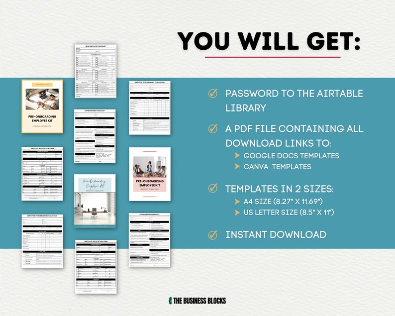 Discover our Premium HR Templates Bundle, a comprehensive collection of human resources templates, employee onboarding templates, project management templates, business start-up templates, and even freelancers templates.