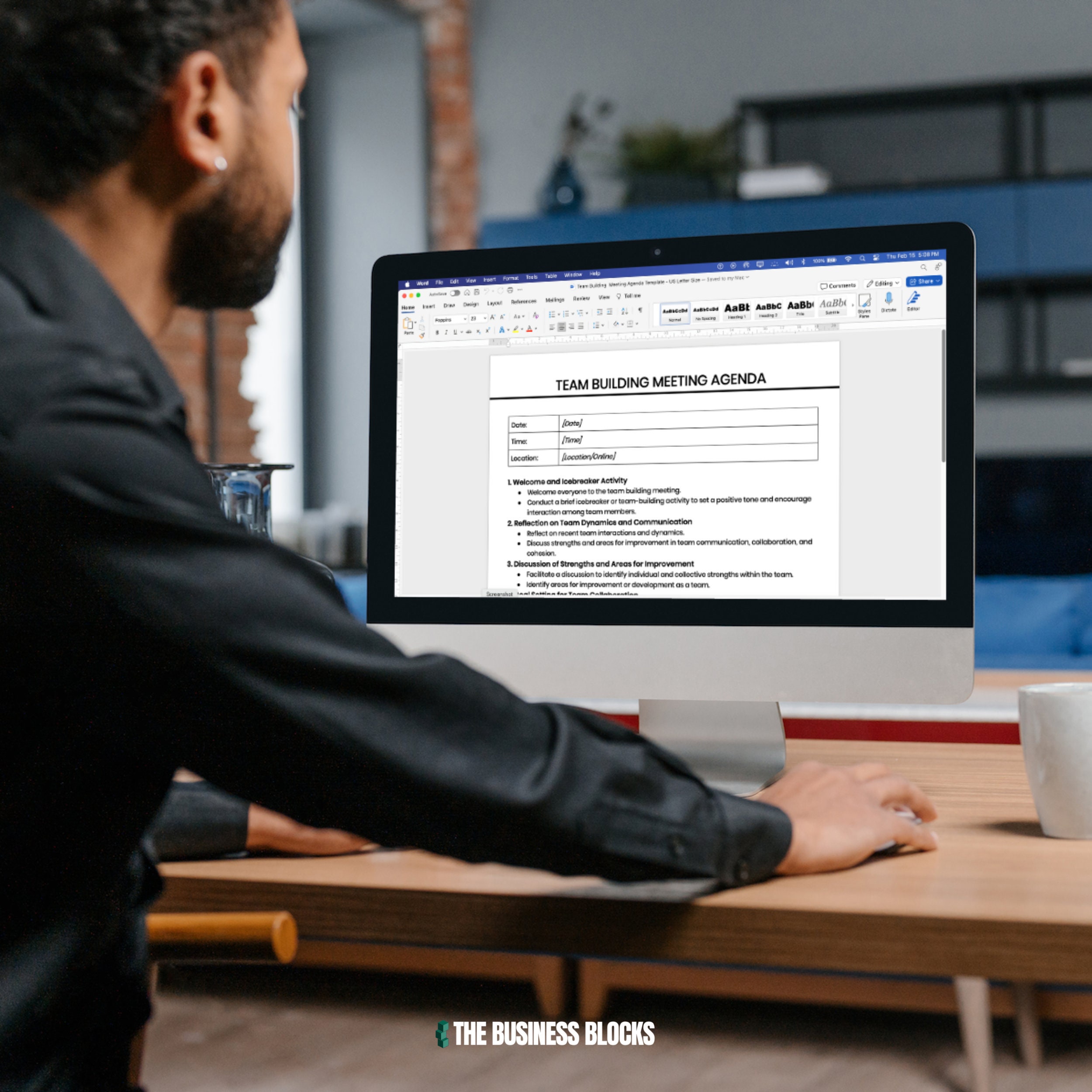 Team Building Meeting Agenda Template: Editable Session Plan (google Docs,  MS Word) - Etsy