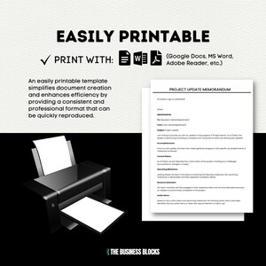 Project Update Memorandum Template Progress Report Memo Format Project ...