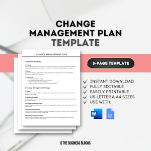 Change Management Plan Template Change Control Plan Change Implementation Plan Change Strategy Template Organizational Change Template