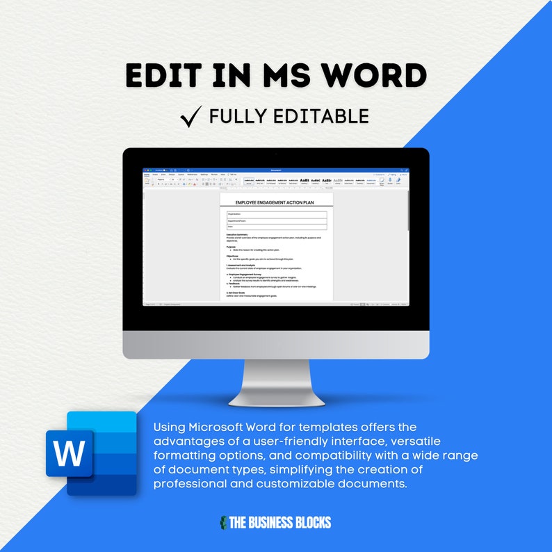 Employee Engagement Action Plan Template Human Resources Improving
