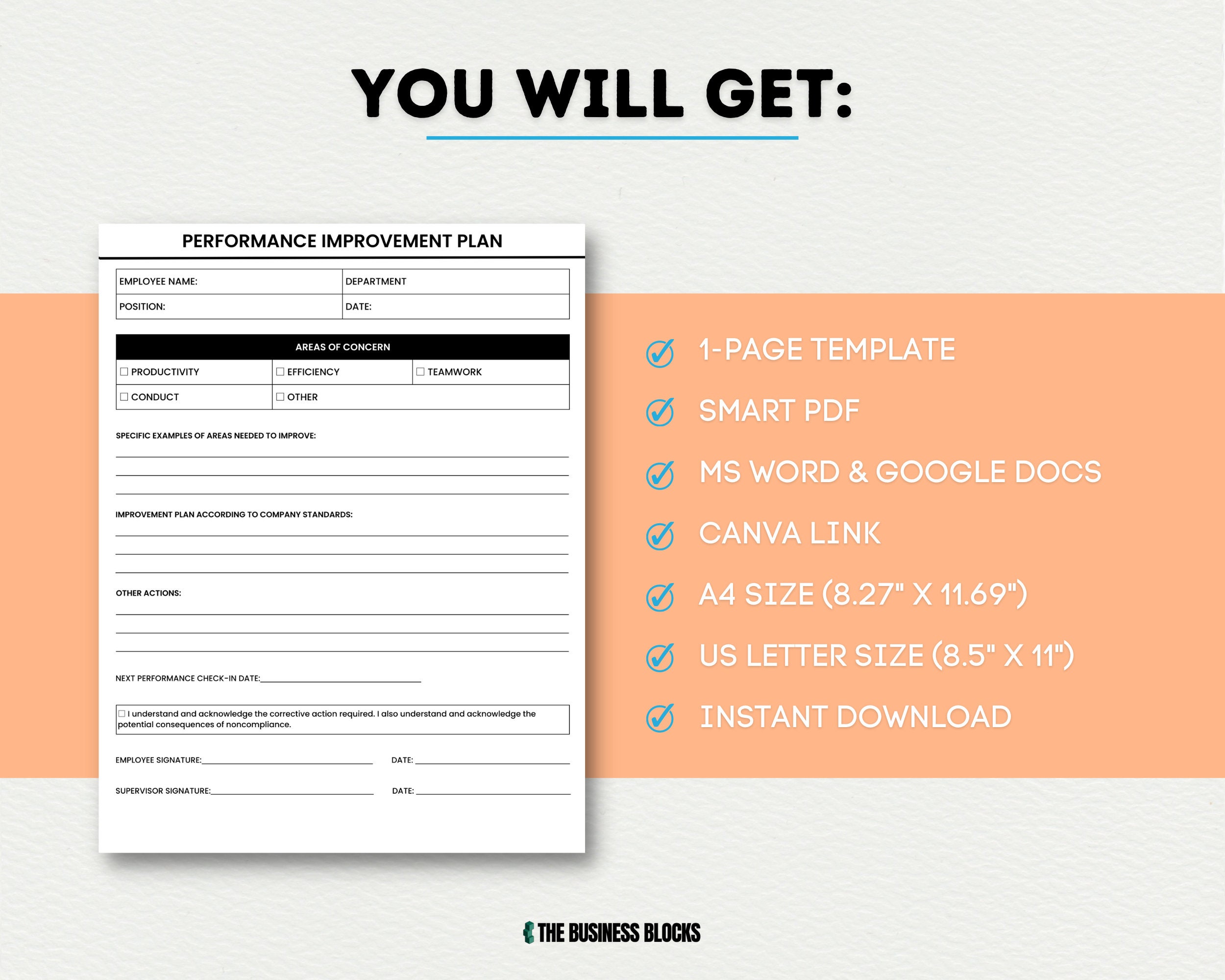 Performance Improvement Plan Template Performance Review Template performance-improvement-plan-template-performance-review-template