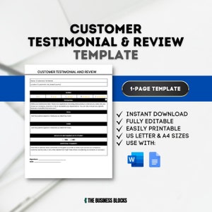 Kundenrezensions- und Testimonial-Vorlage Benutzer-Feedback-Formular Testimonials-Ratings-Formular Kundenanerkennung Testimonial Submission