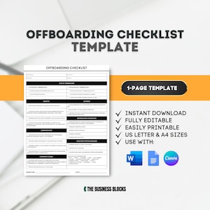 Offboarding Checklist Employee Offboarding Template SelfEmployed Checklist Employee Exit Process Offboarding Process Employee Exit Checklist