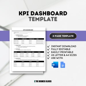 KPI-Dashboard-Vorlage Leistungskennzahlen Dashboard KPI-Berstellung Geschäftskennzahlen Projektmanagement Leistungskennzahlen Dashboard