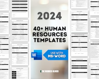 Human Resources Templates HR Forms Employee Onboarding Template HR Documents Employee Handbook New Employee Training HR Dashboard Basic