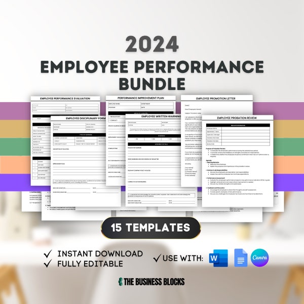 Employee Performance Review Forms Employee Evaluation Form Employee Feedback Performance Appraisal Template Employee Review Improvement Plan