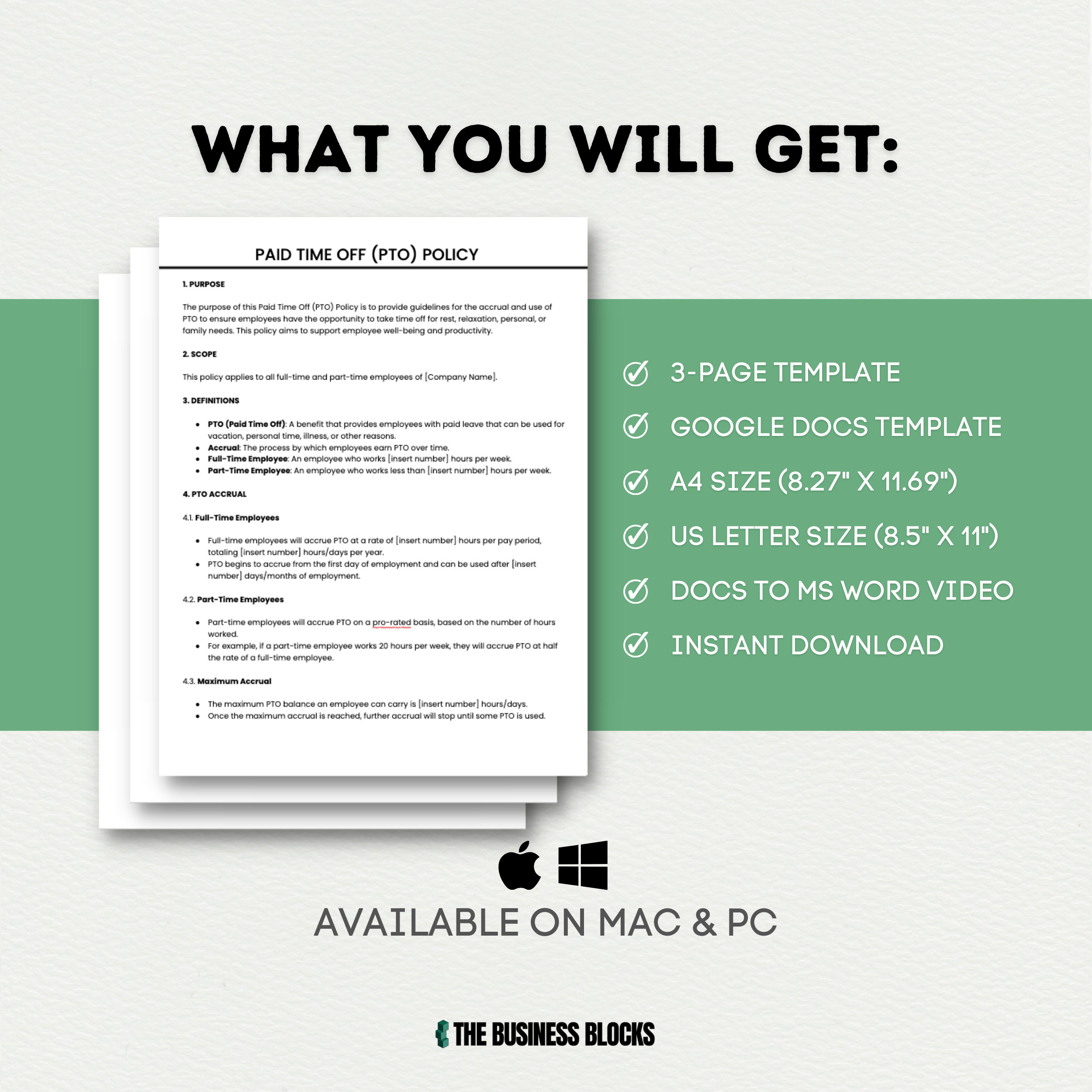 paid-time-off-pto-policy-template-pto-guidelines-template-pto-plan