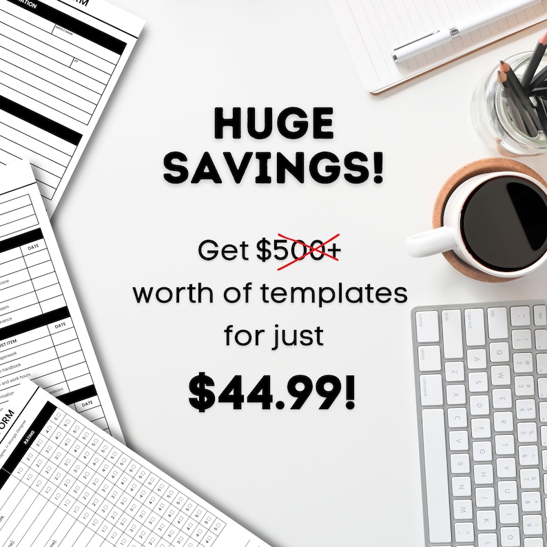 Discover our Premium HR Templates Bundle, a comprehensive collection of human resources templates, employee onboarding templates, project management templates, business start-up templates, and even freelancers templates.