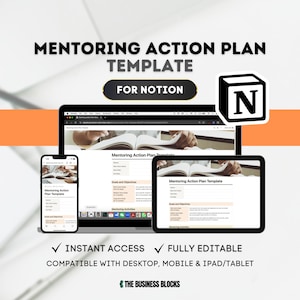Modello di piano d'azione per il mentoring di Notion: inserimento dei dipendenti delle risorse umane