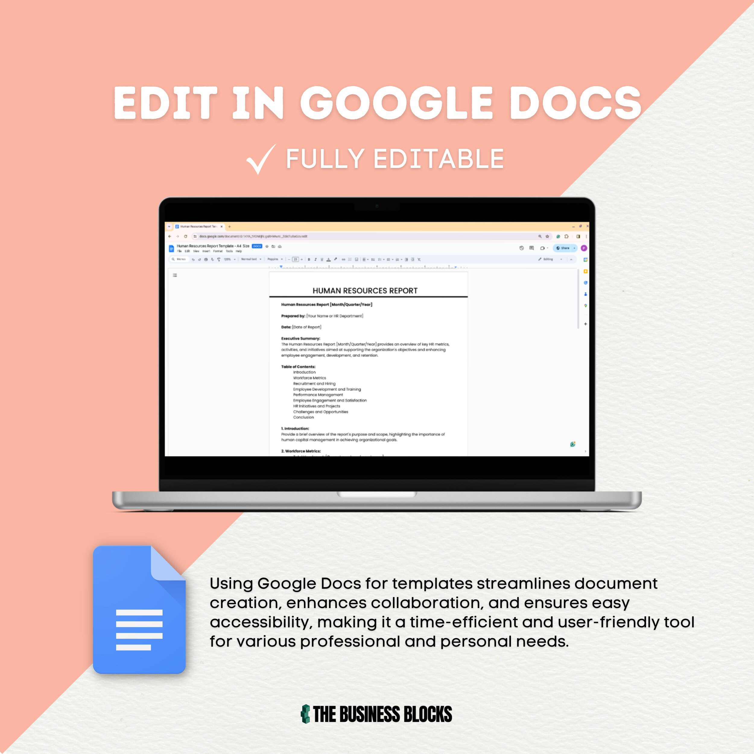 Human Resources Report Template HR Report Human Resources Analytics