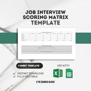 Interviewscorekaartsjabloon Interviewgids Zakelijke scorekaart Interviewscoresjabloon Wat u moet vragen in een interviewscoreblad