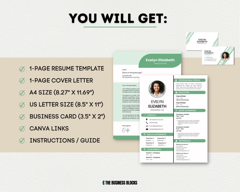 Resume Canva Business Card Templates - Il 794xN.4723019565 Sjtu