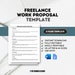 Freelance Work Proposal Template: Professional Customizable Design ...