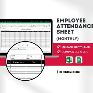 Employee Attendance Tracker  Employee Onboarding Tracker Employee Attendance Template Google Sheet Monthly Employee Attendance Sheet