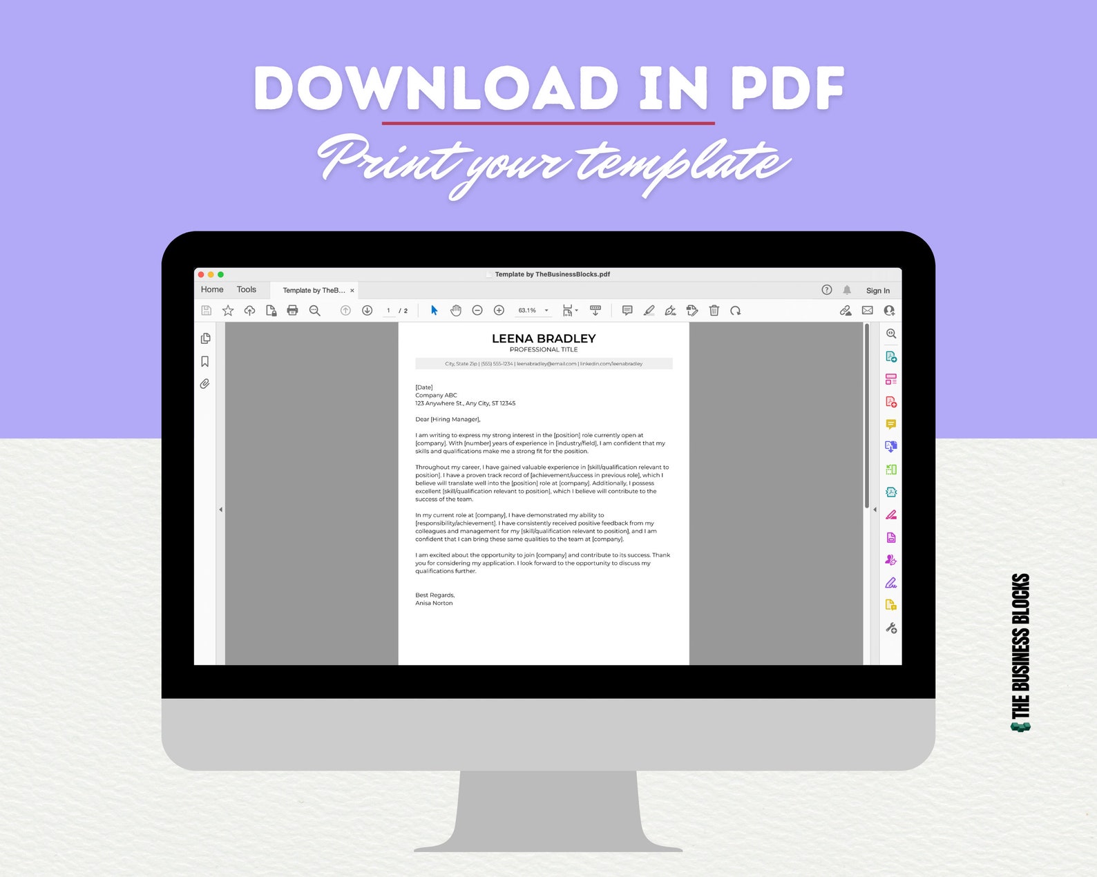 Simple Resume Template ATS Word Resume Template Cover Letter Good ...