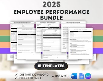 Employee Performance Review Employee Evaluation Form Performance Evaluation Performance Improvement Plan Employee Review SupervisionTemplate