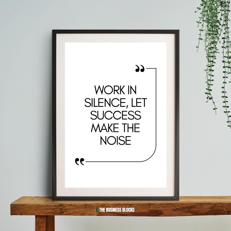 Printable Office Wall Art Printable Workplace Art Office Decor ...