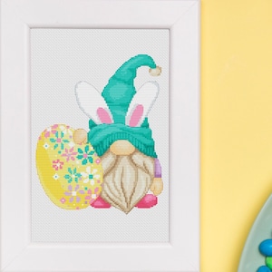 Gnome cross stitch