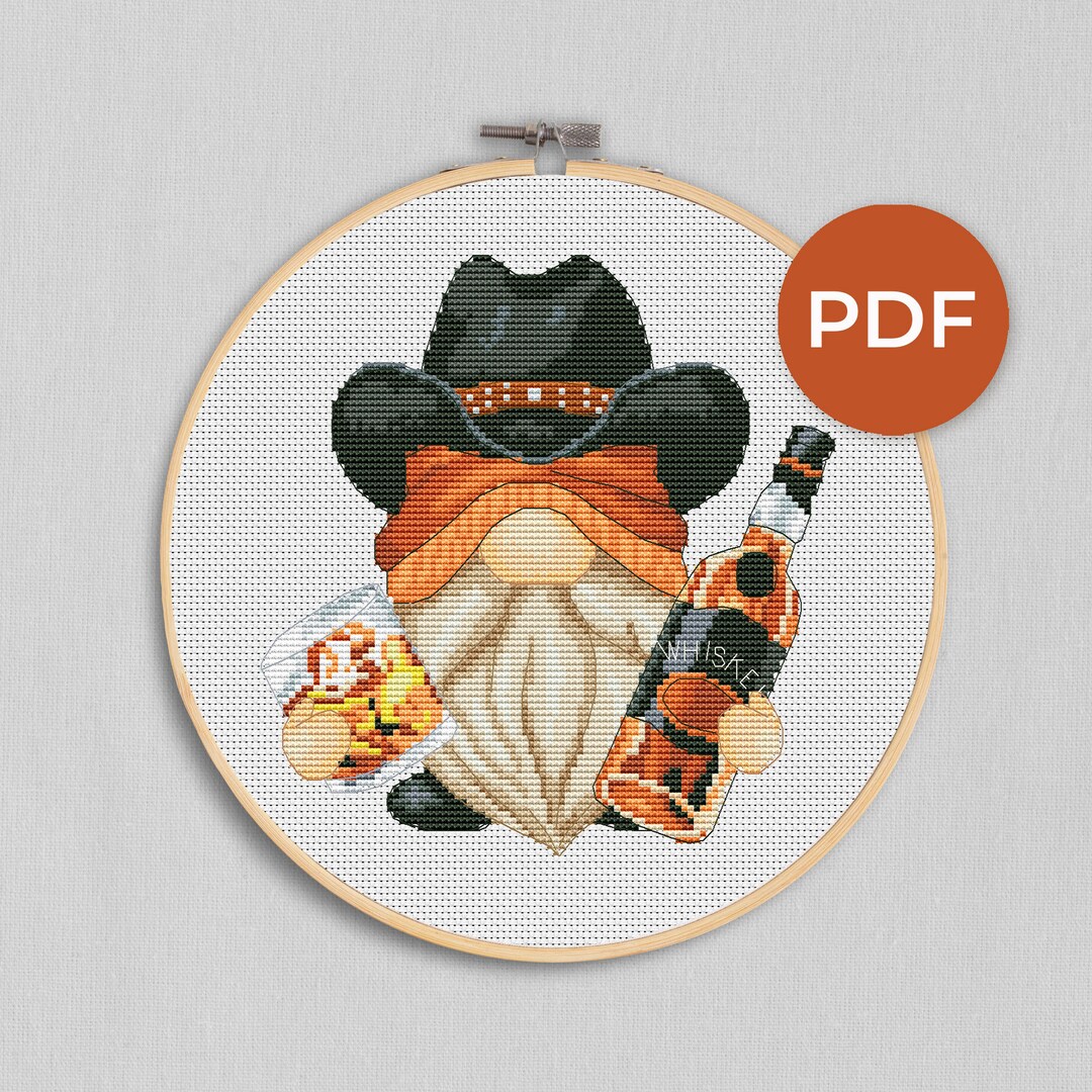 Cowboy, Cross Stitch Pattern, Western Cross Stitch, Texas Cross Stitch