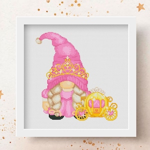 Cross stitch pattern Princess