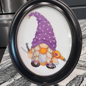 Adorable Hairdresser Female Counted Cross Stitch Pattern | Instant Download PDF