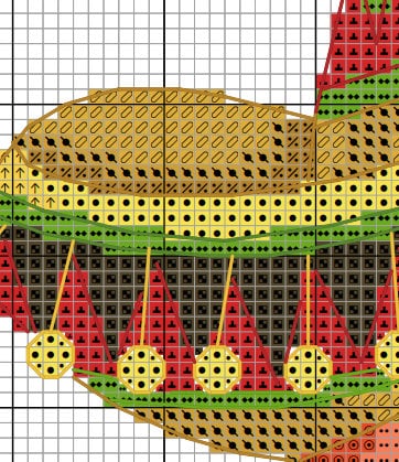 Mexican Cross Stitch Pattern Mexico Cross Stitch Gnomes - Etsy