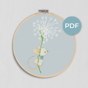 Counted Cross stitch pattern Mouse