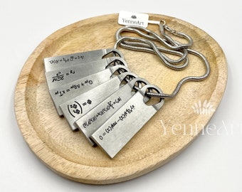 Death Stranding Double-Sided Necklace, Q-Pid Medallion, Sam Porter's DS Cosplay Bridges, Equation Dog Tags, 6 Pendants