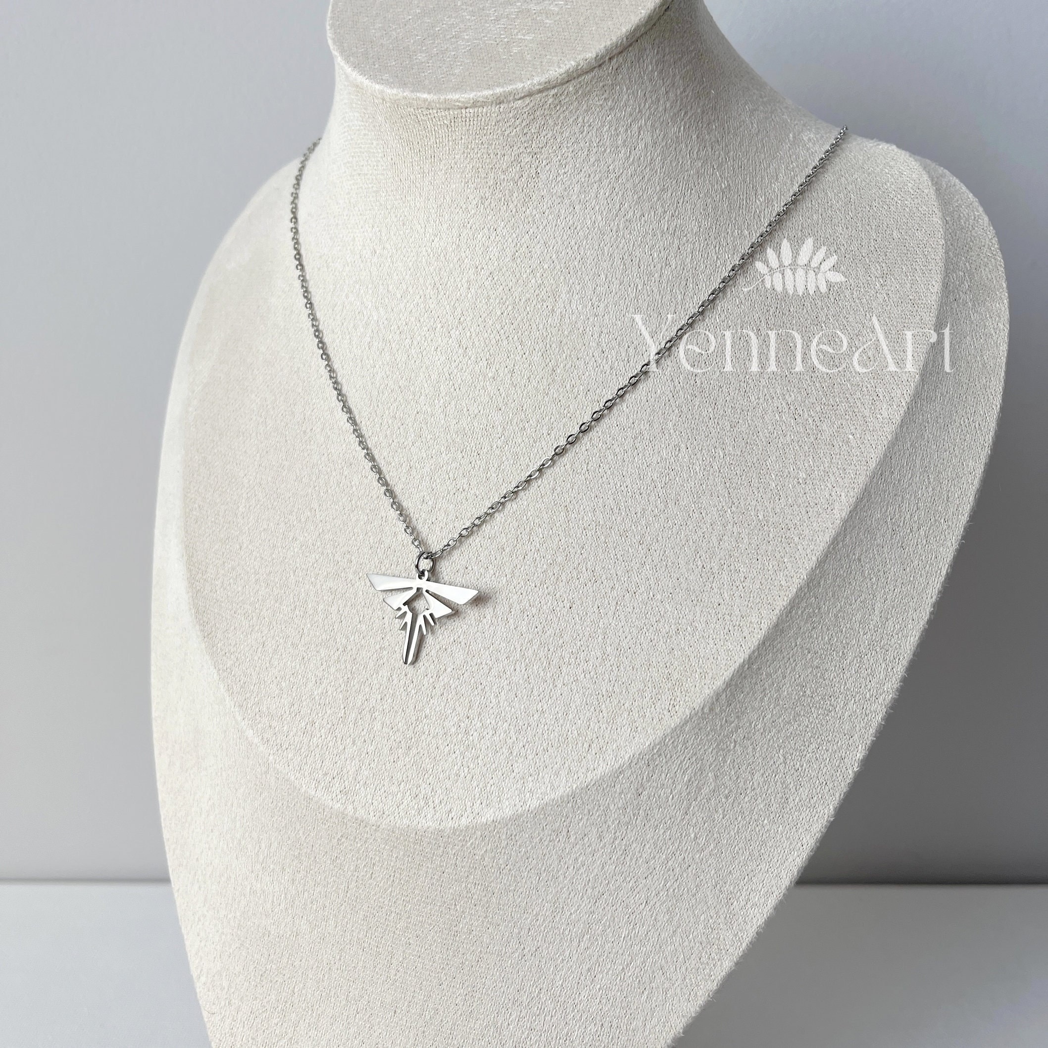 The Last Firefly Halskette - Doppelseitiger Schmuck Für Cosplay & Alltag