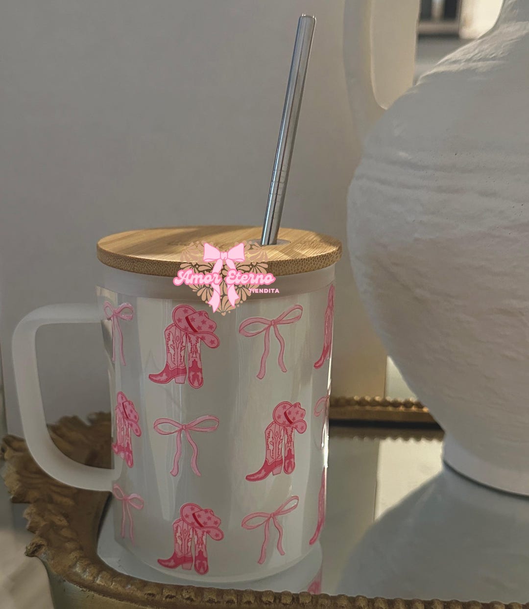 NSICBMNO Mädchen Stiefel Kniehoch - Cowgirl Stiefel Mit Reißverschluss