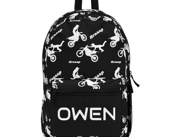 Custom Motocross Backpack Johnson N10 main image 1