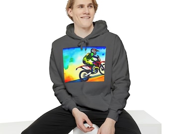 Dirt bike hoodie, dirtbike sweatshirt, motocross sweatshirts, motorsport lover