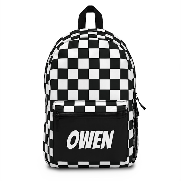 Racing Checkered USA Flag Backpack main image 0