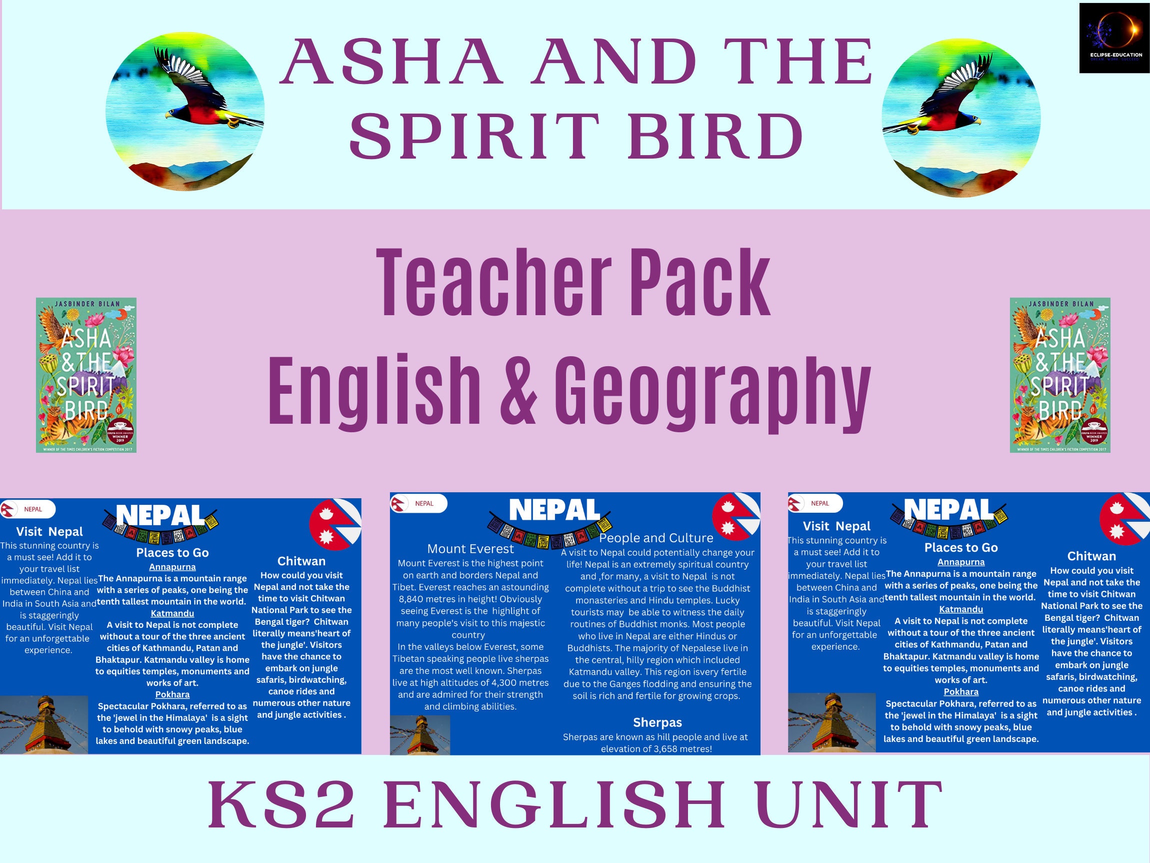 Complete Teaching Unit: 'asha and the Spirit Bird' - Engaging English ...