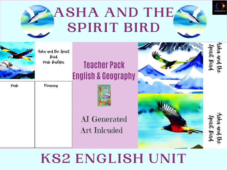 Complete Teaching Unit: 'asha and the Spirit Bird' - Engaging English ...