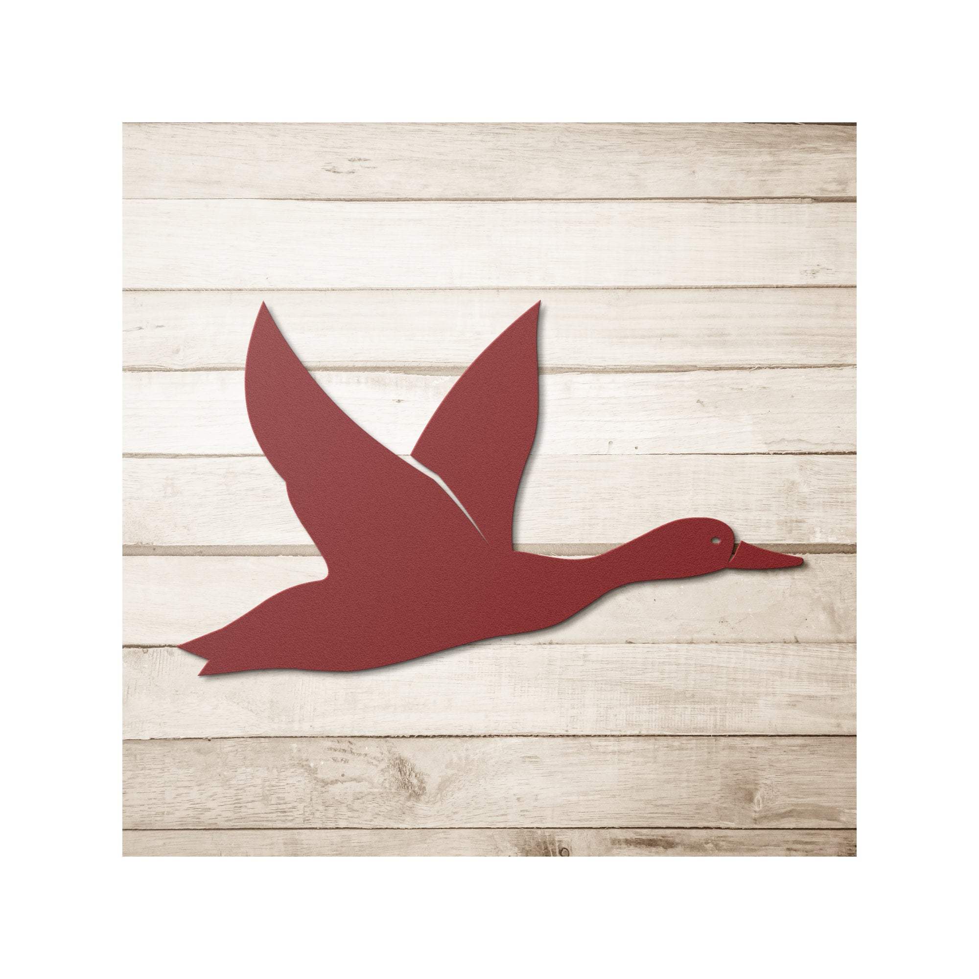 Flying Duck Metal Sign Hunting Gift for Dad Duck Hunting Sign Etsy