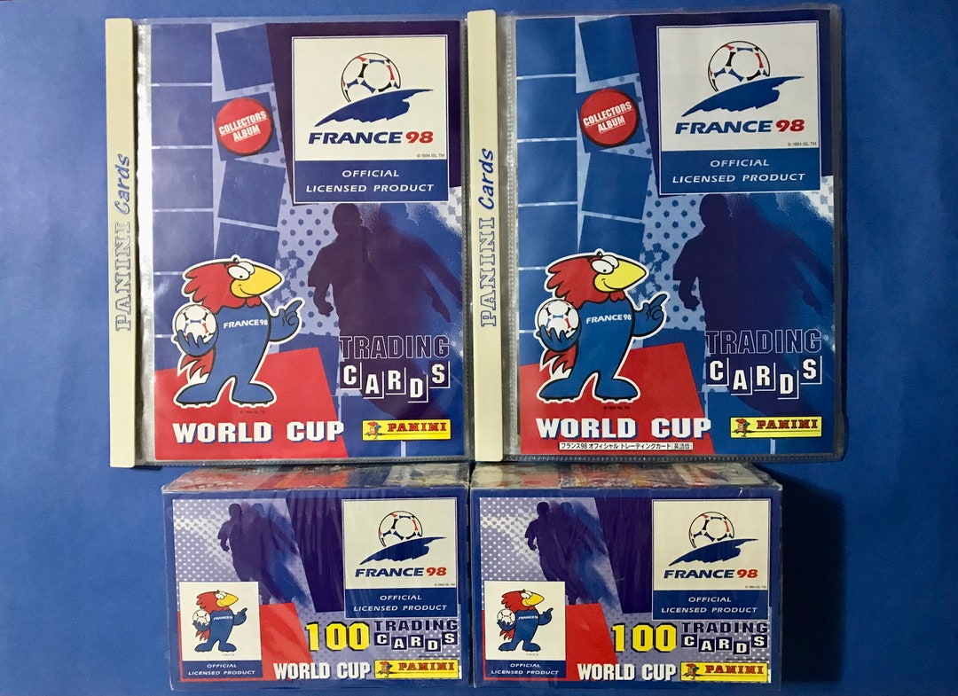 PANINI FRANCE 98 Trading Cards Unique Bundle: 1 PANINI FRANCE 98 Trading Cards Unique Bundle: 1
