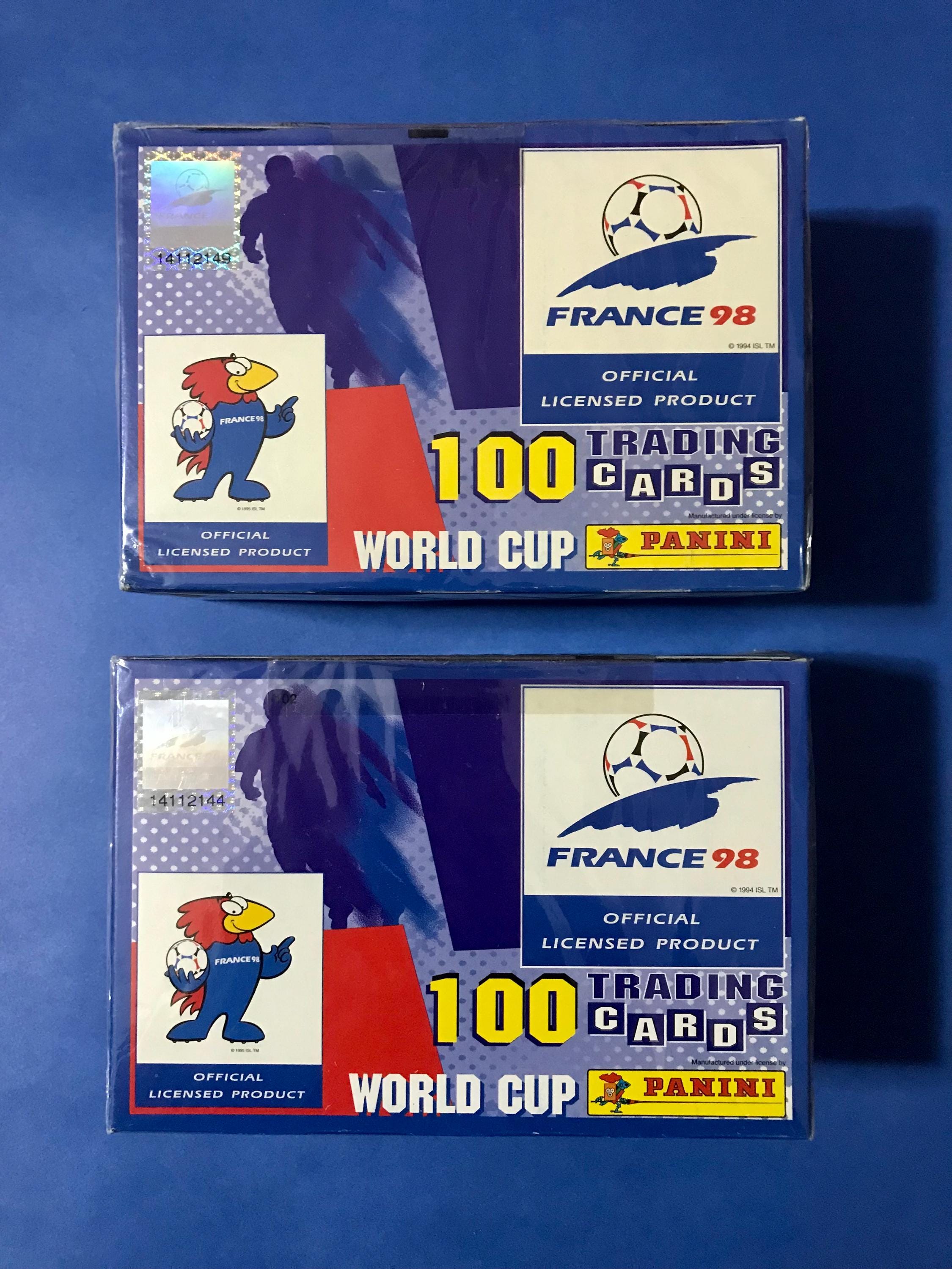 PANINI France 98 Trading Cards Bundle: International and Japanese
