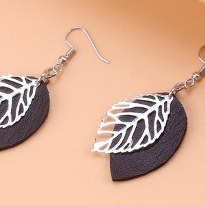 leaf drop Earrings